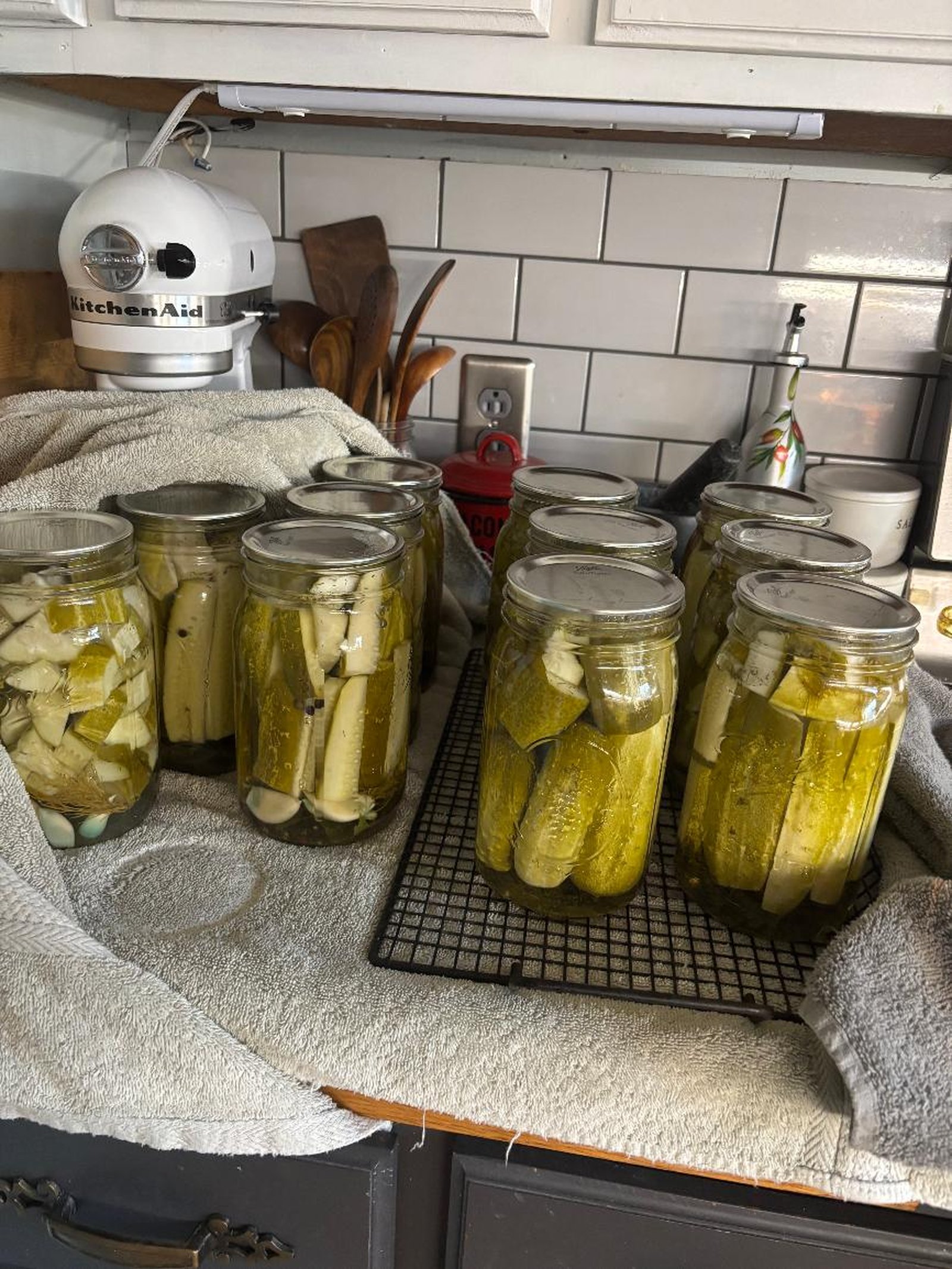 Hot Pickles recipe